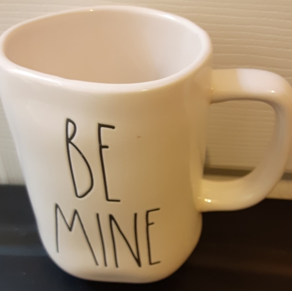 Rae Dunn Other - Valentine's Coffee Mug Rae Dunn BE MINE  Heart On Other Side Good Back To School